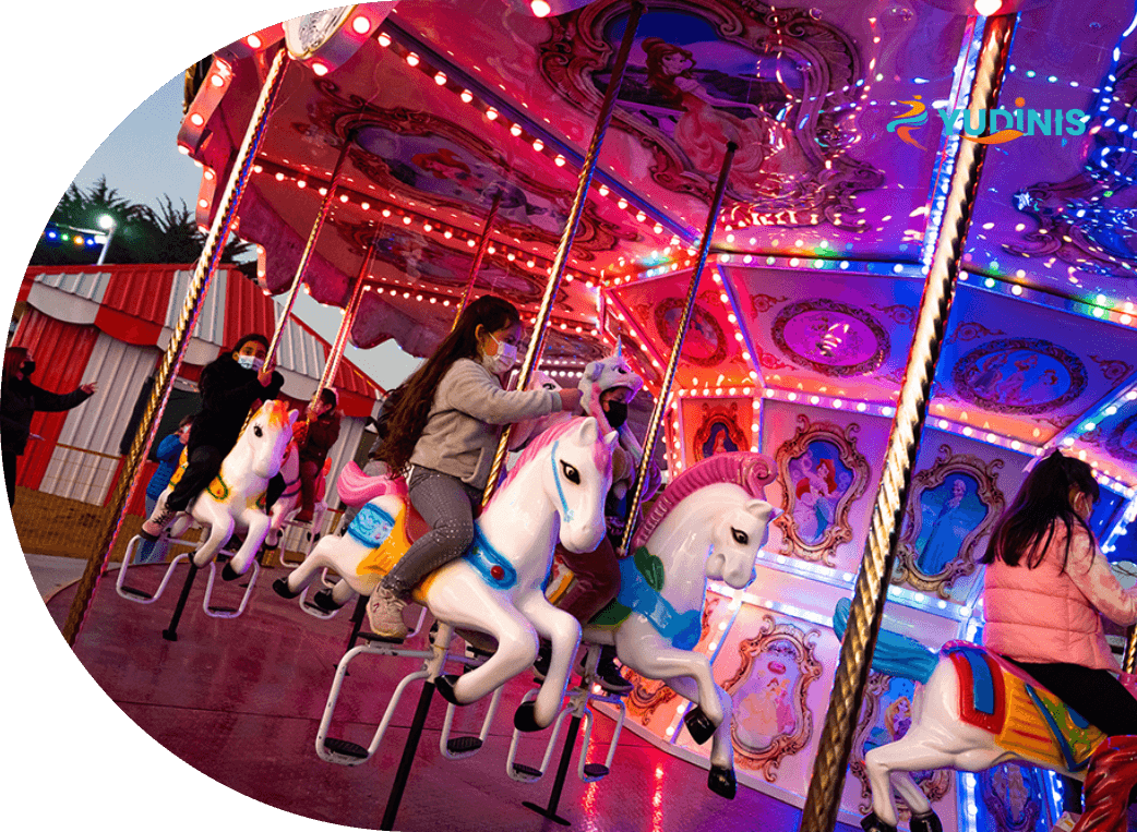 Igbadun Carousel Amusement Park Ride