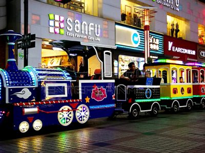 Tomas Electric Trackless Train Carnival Rides për Shitje