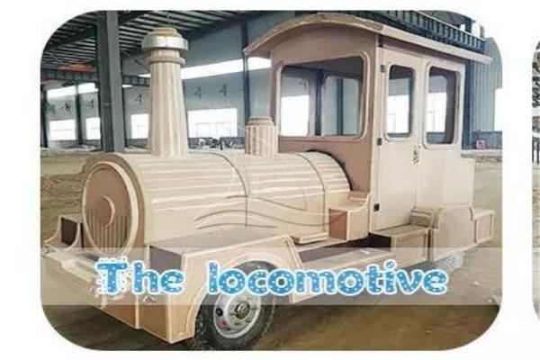 I-Locomotive ye-Trackless Train Ride