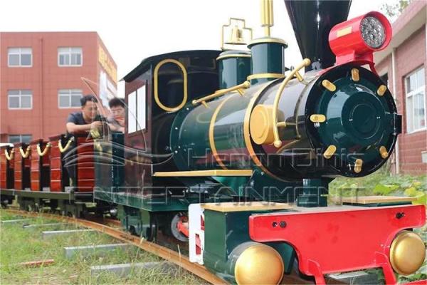 Loco of Electric Battery Operated Train Track Ride