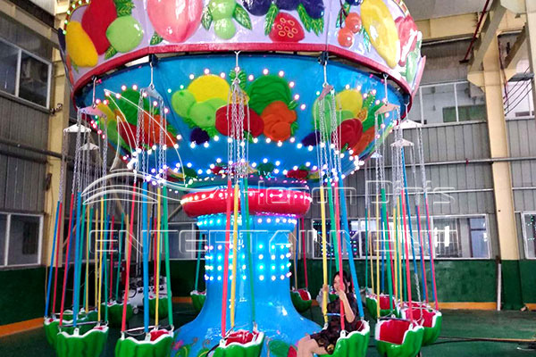 Fruit Flying Chair Equipment for Children's Amusement Park in Nigeria