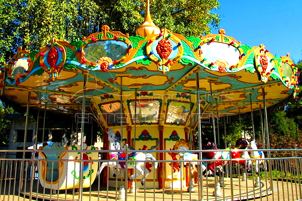 Victoriansk bevægende billede af Merry Go Round