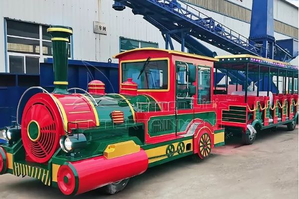 Brand Anyar Trackless Train pikeun Park