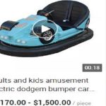 Adult-sized Bumper Car for Sale