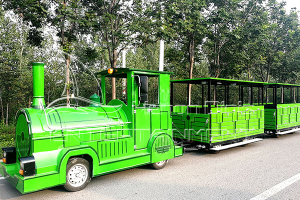 Customized Train Ride with Solar Panels