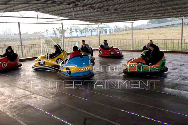 Ground Grid Amusement Park Bumper Car For Sale