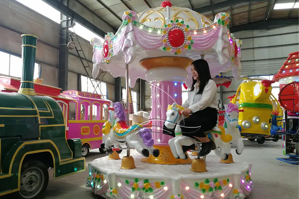 6-seat Small Size Carousel for Sale