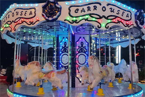 Орто өлчөмдөгү FRP Merry Go Rounds