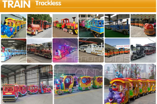 Trackless Kiddie Zuch Rides fir Verkaf