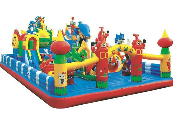 Fun Inflatable Castle pikeun Kids