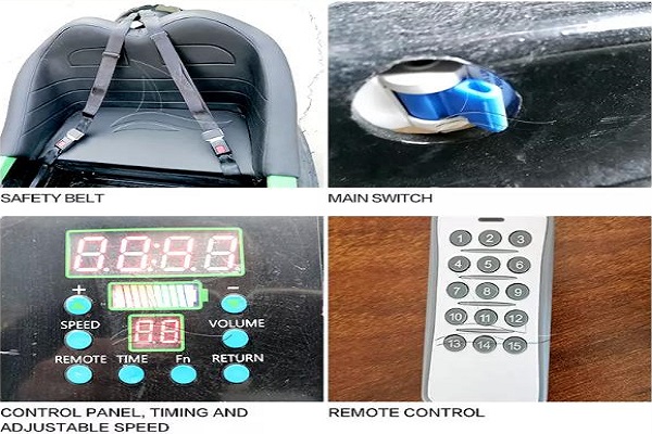 Details on Battery Bumper Car