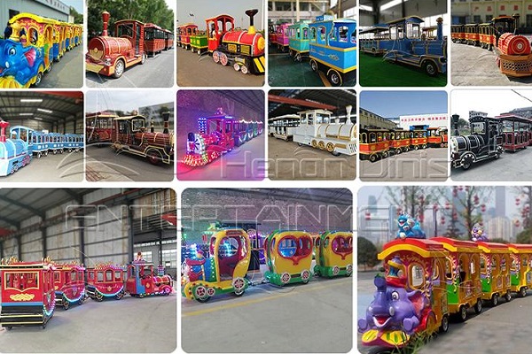 Different Types of Trackless Train for Mall