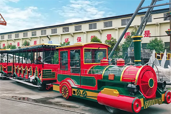 Large Electric Trackless Train for Family