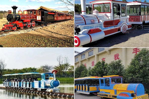 Christmas Themed Amusement Train Rides for Sale, Dinis