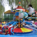 Paseo de carnaval de ovejas voladoras con autocontrol para el parque