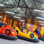 Bumper Cars pro Adultis in Miguel's aqua Park in Dominicana Republica