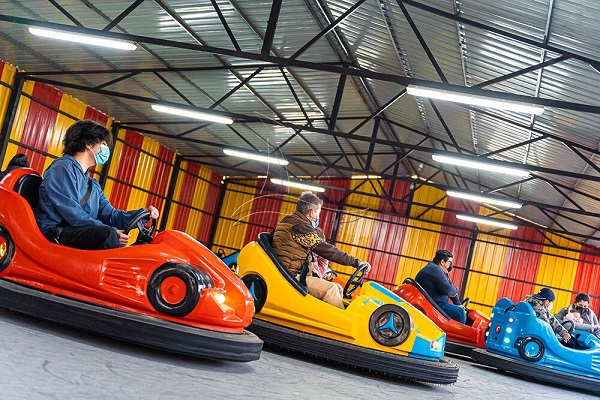 Bumper Cars for Adults for Miguel's Water Park in Dominican Republic