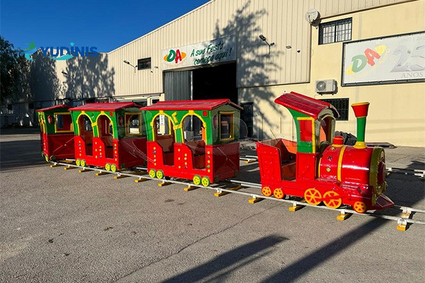 Customized Kiddie Train Ride for Customer from Portugal