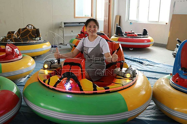 Two-person Inflatable Bumper Cars for Adults and Children