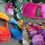 Two Seater Electric Bumper Car with Gradient Color