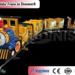 Mini Train Ride for Kids Delivered to Denmark