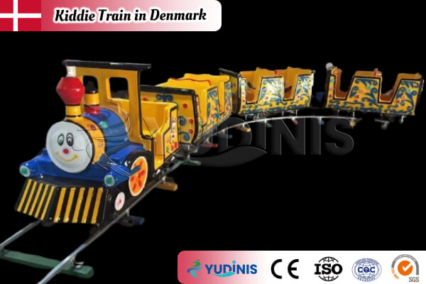 Mini Train Ride for Kids Delivered to Denmark